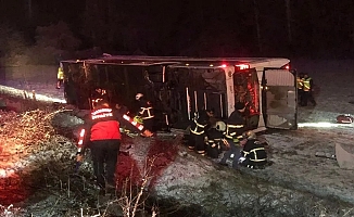 Kastamonu'da otobüs kazası: 6 ölü, 33 yaralı!