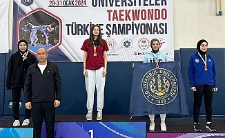 Gül Altunordu Tekvando Türkiye Şampiyonası’nda Bronz Madalya Kazandı