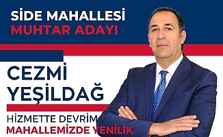 Manavgatta Muhtar Adayı Cezmi Yeşildağ Adından Sıkça Söz Ettiriyor