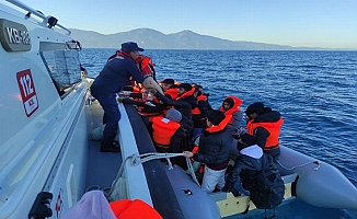 Aydın, İzmir ve Muğla'da 74 düzensiz göçmen kurtarıldı