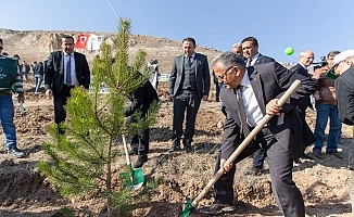 Erciyes’te ağaçlandırma töreni