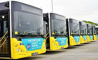 İstanbul'da yeni otobüsler sefere başladı