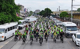 Sakarya'da pedallar döndü