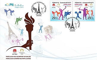 PTT'den 'Paris 2024 Yaz Olimpiyat Oyunları'na özel pul ve zarf