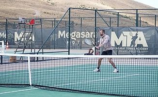 2024 Avrupa spor şehri Kayseri’nin zirvesinde uluslararası tenis turnuvası