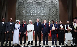 Hafızlık ve Kur’an-ı Kerim’i Güzel Okuma Yarışması'nda ödüller sahiplerini buldu