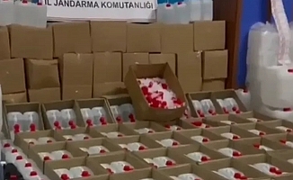 28 bin 400 litre sahte alkol ele geçirildi!