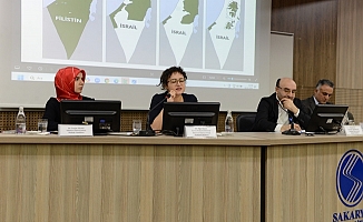 Uluslararası Hukuk Bağlamında İsrail- Filistin Uyuşmazlığı Paneli düzenlendi