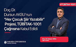 “Her Çocuk Şiir Yazabilir” Projesi, TÜBİTAK-1001 Çağrısına Kabul Edildi