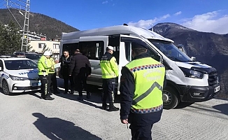 Artvin’de trafik denetimlerine devam