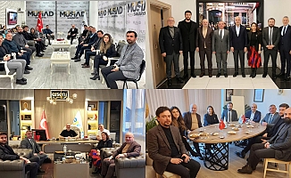 Serdivan Kızılay İlçe Başkanı Ercan Garlı ve Yönetimi protokol ziyaretlerinde bulundu