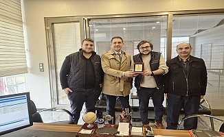 Gebze MTAL'den Opaş'a teşekkür ziyareti