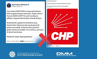 'CHP'ye kayyum atanıyor' iddiaları manipülasyon!