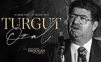 Cumhurbaşkanı Erdoğan'dan merhum Özal'a: Geride nadide miras bıraktı