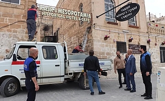 Mardin Midyat’ta tarihi doku korunuyor