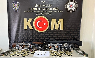 Sivas Merkezli  Yasadışı Silah Ticareti Operasyonu!