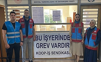 Koop-İş Sendikası grev kararı aldı: SYDV çalışanları iş bıraktı
