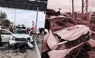 Otoyol gişesindeki feci kazada 1 kişi ölü, 4 kişi yaralandı!