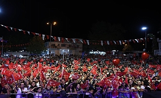 BAŞKAN ÇERÇİOĞLU İLE MEYDANLAR ŞENLENDİ