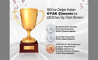 İSG’ye Değer Katan OYAK Çimento’ya ÇEİS’ten Üç Ödül Birden