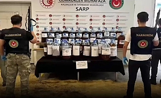 Sarp ve Gürbulak’ta dev uyuşturucu operasyonu!