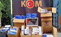 Kocaeli'de binlerce kaçak sigara yakalandı!