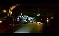 Şarampole uçan otomobil sürücüsü hayatını kaybetti!