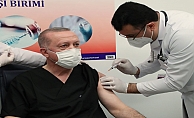 Cumhurbaşkanı Erdoğan covid-19 aşısını oldu!