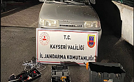 Kayseri'de baz istasyonu soyan kişi yakalandı