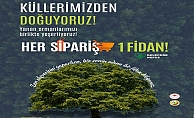 Her sipariş bir fidan oluyor