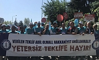 Sağlık-Sen’den hükümetin zam teklifine: Yetersiz teklife hayır!