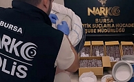 Bursa'da binlerce uyuşturucu hap ele geçirildi