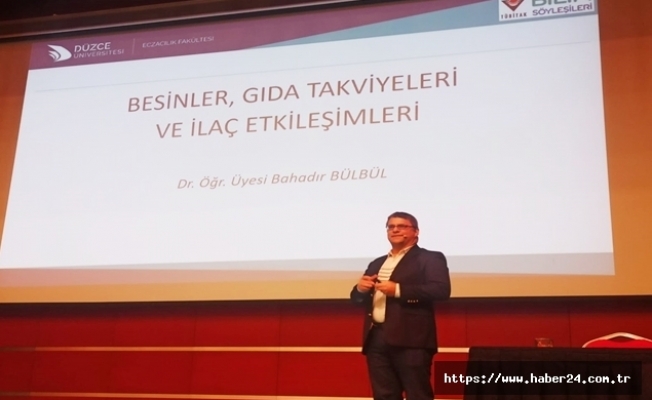 Dr. Öğr. Üyesi Bahadır Bülbül Gebze#039;de  quot;Gıda ve Gıda Güvenliği Arzınıquot; Anlattı