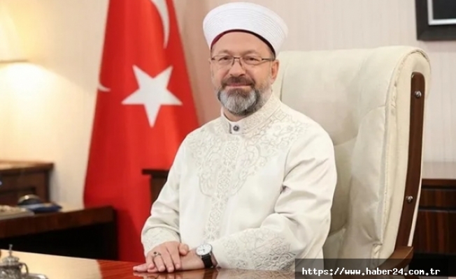 Diyanet İşleri Başkanı Erbaş#039;tan üç aylar mesajı